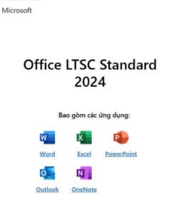 Microsoft Office LTSC Standard 2024 bản quyền Volume Licensing cho doanh nghiệp