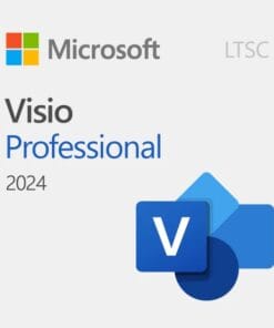 Microsoft Visio Professional 2024 phần mềm thiết kế sơ đồ chuyên nghiệp cho doanh nghiệp