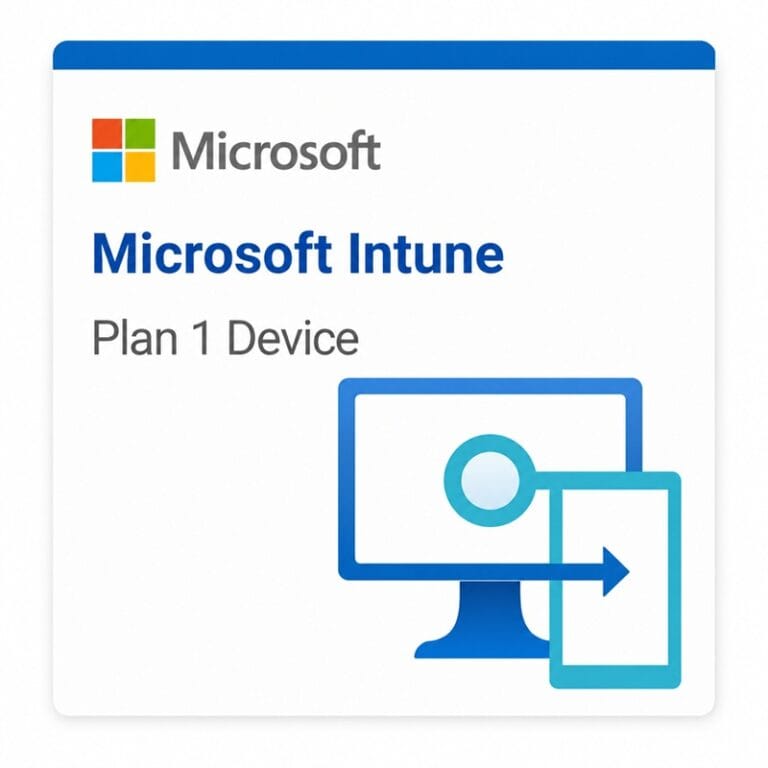 Microsoft Intune Plan 1 – Giải pháp quản lý thiết bị và ứng dụng tập trung trên nền tảng cloud cho doanh nghiệp.