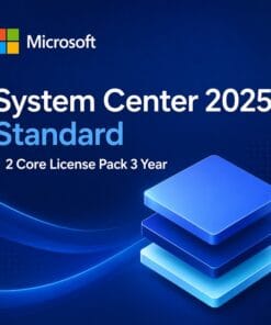 System Center 2025 Standard - 2 Core License Pack 3 Year