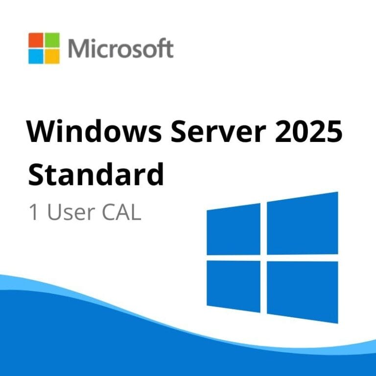 Windows Server 2025 1 User CAL bản quyền Microsoft chính hãng dành cho doanh nghiệp