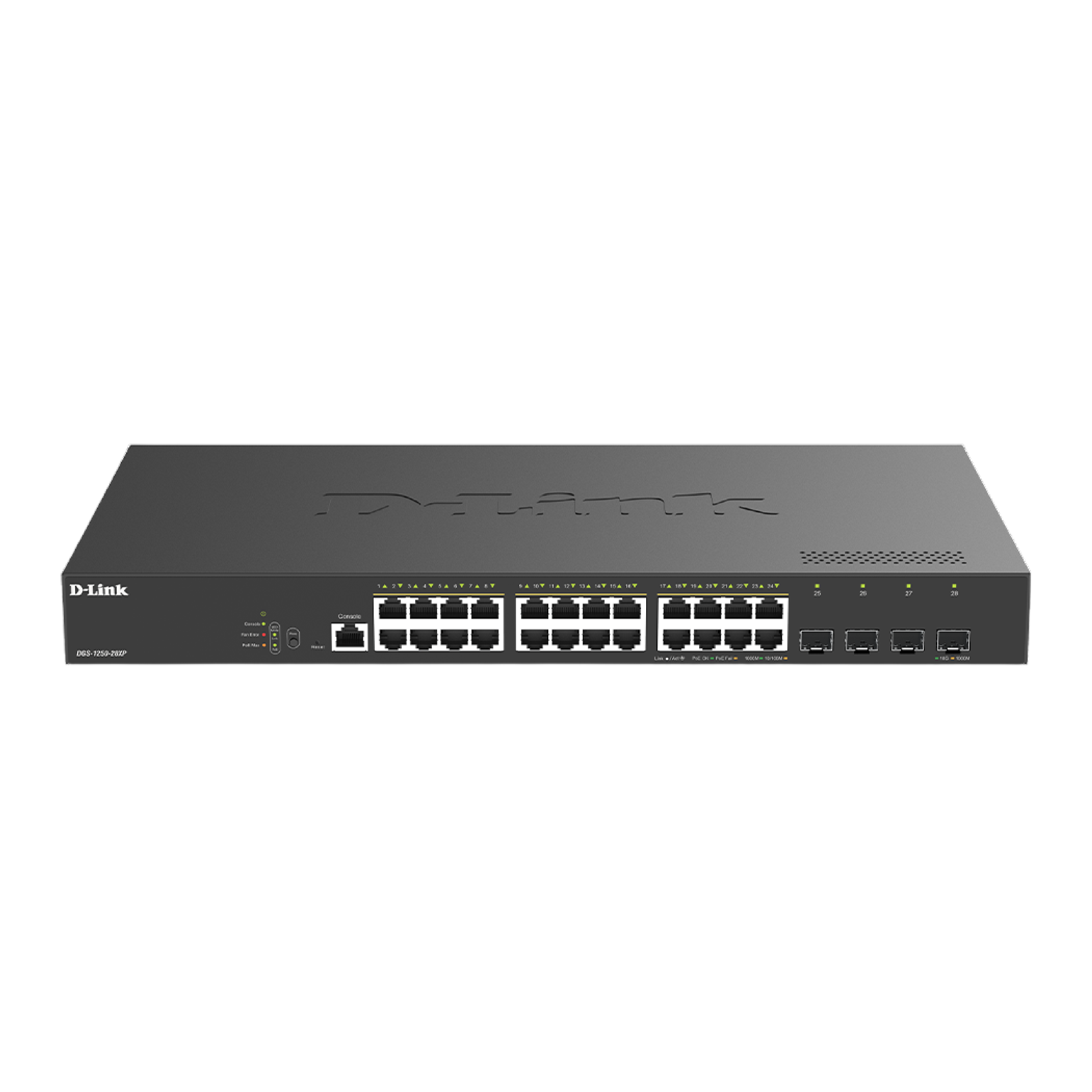 DGS-1250-28XP – 28-Port Gigabit Smart Managed PoE Switch D-Link