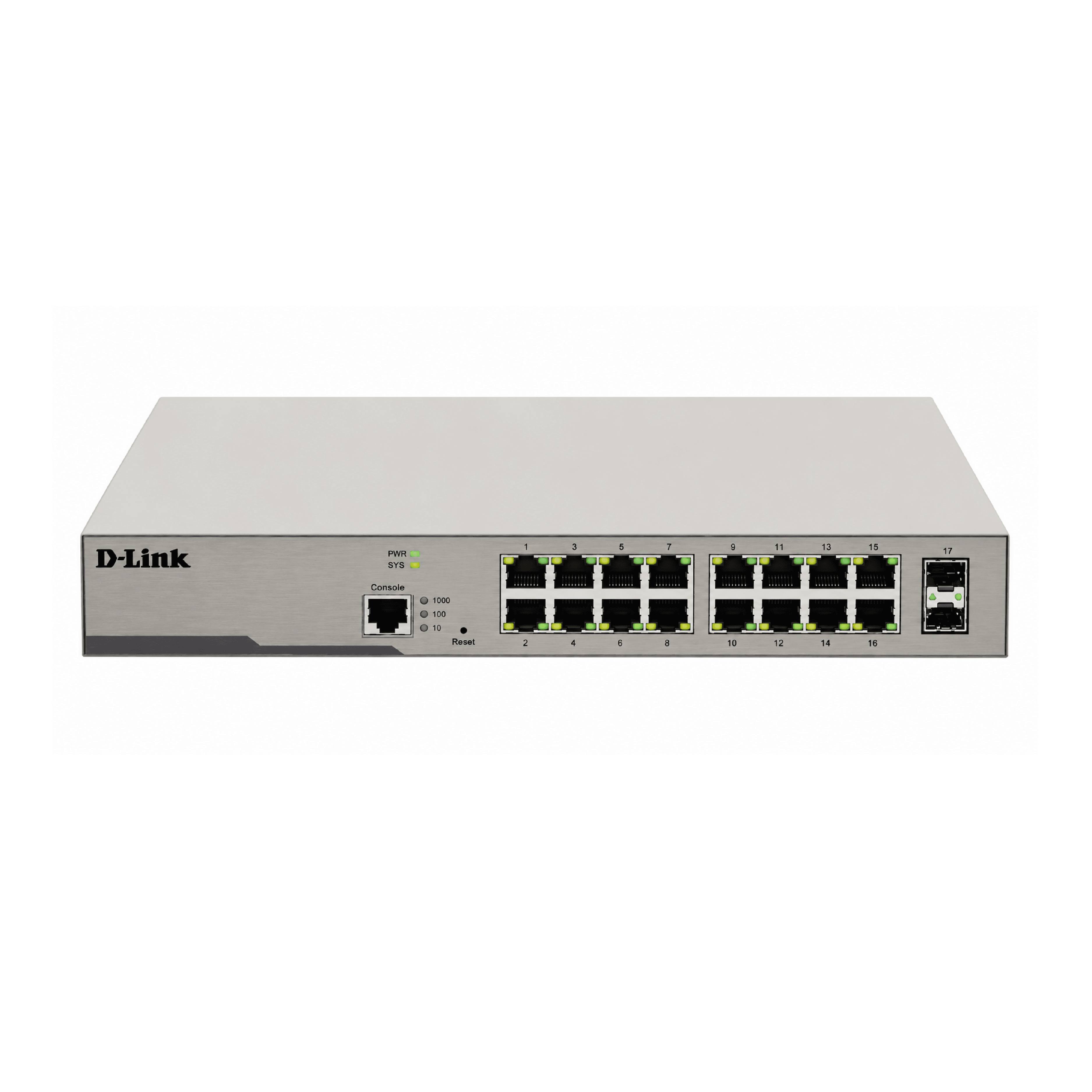 DGS-F1100-18PSD-SI – 18-Port Gigabit Smart Managed PoE Switch D-Link | AD.TEK