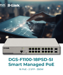 DGS-F1100-18PSD-SI – 18-Port Gigabit Smart Managed PoE Switch D-Link | AD.TEK